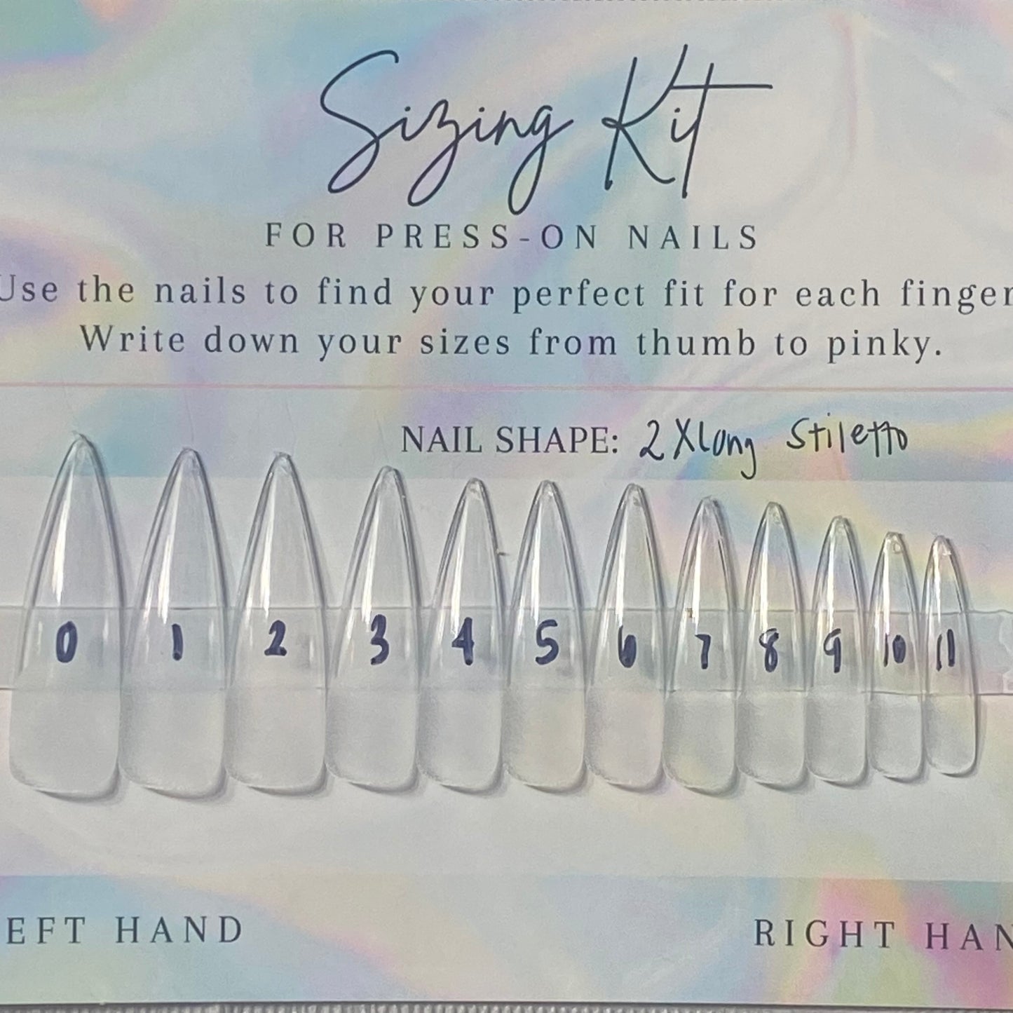 Sizing Kits📏
