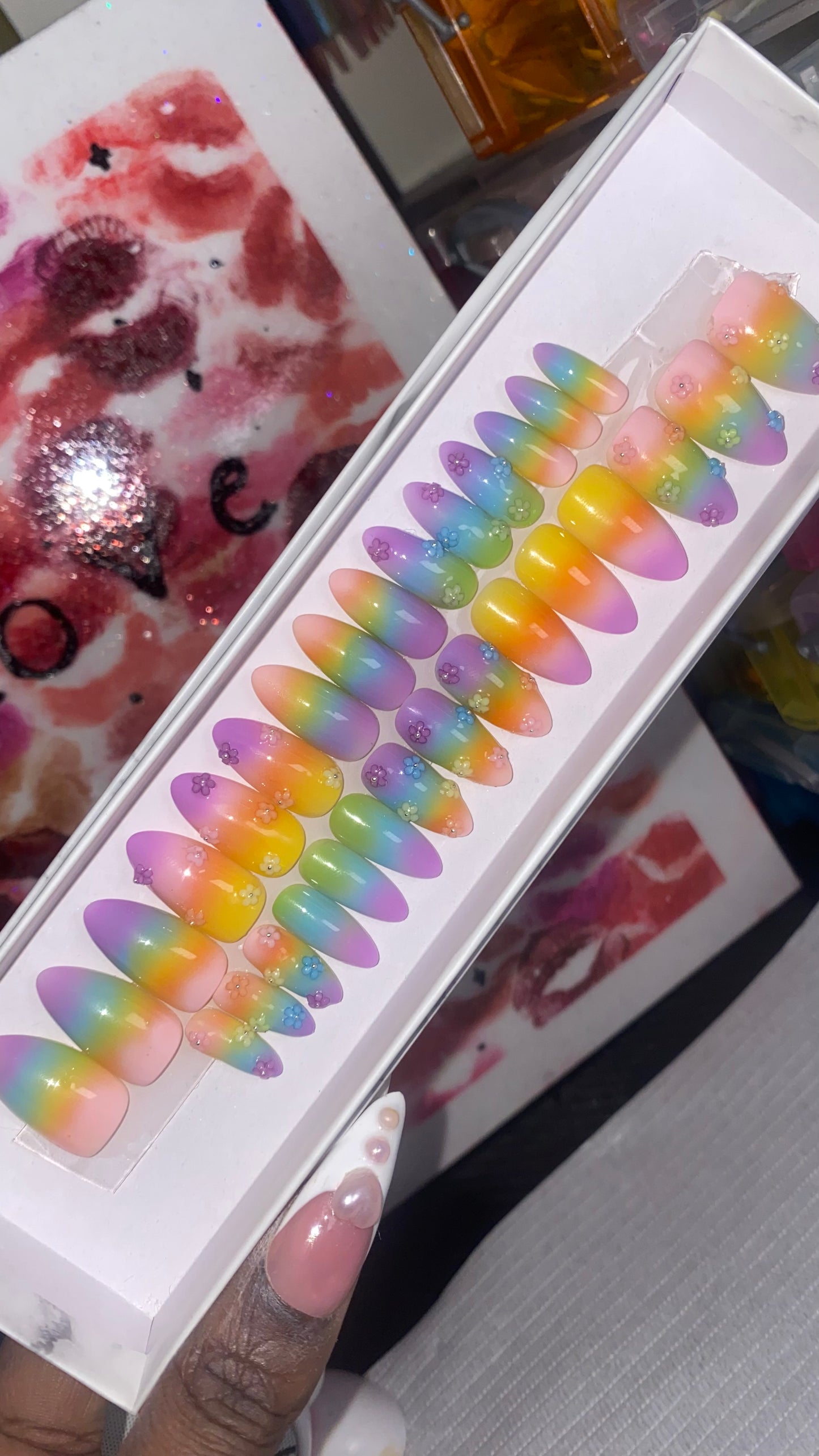 Rainbow sherbet🌈🍦