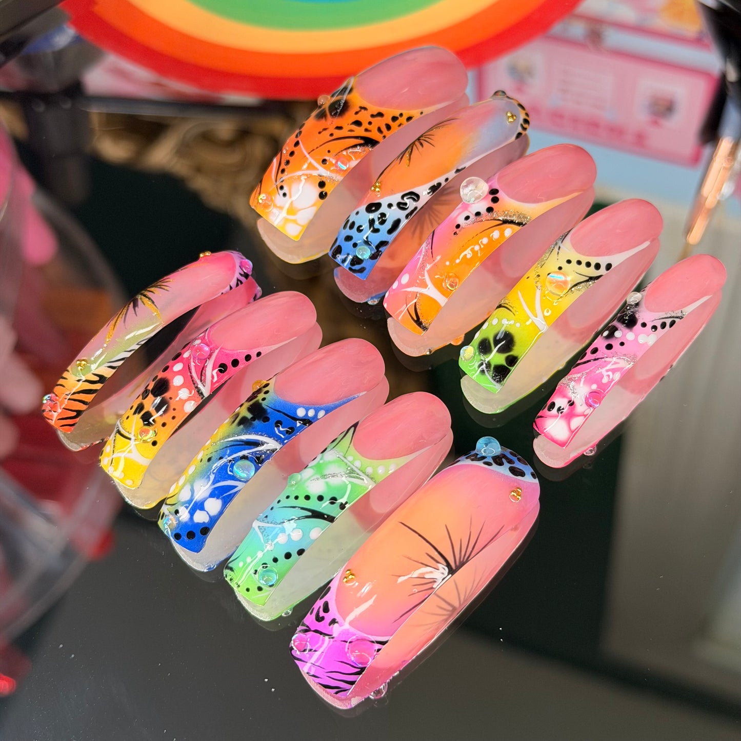 Hot Girl❤️‍🔥 – Luxury Handmade Press-On Nails