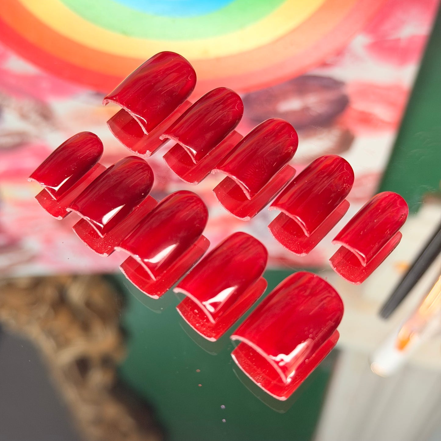 Cherry🍒 – Luxury Handmade Press-On Nails