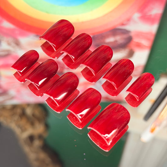 Cherry🍒 – Luxury Handmade Press-On Nails