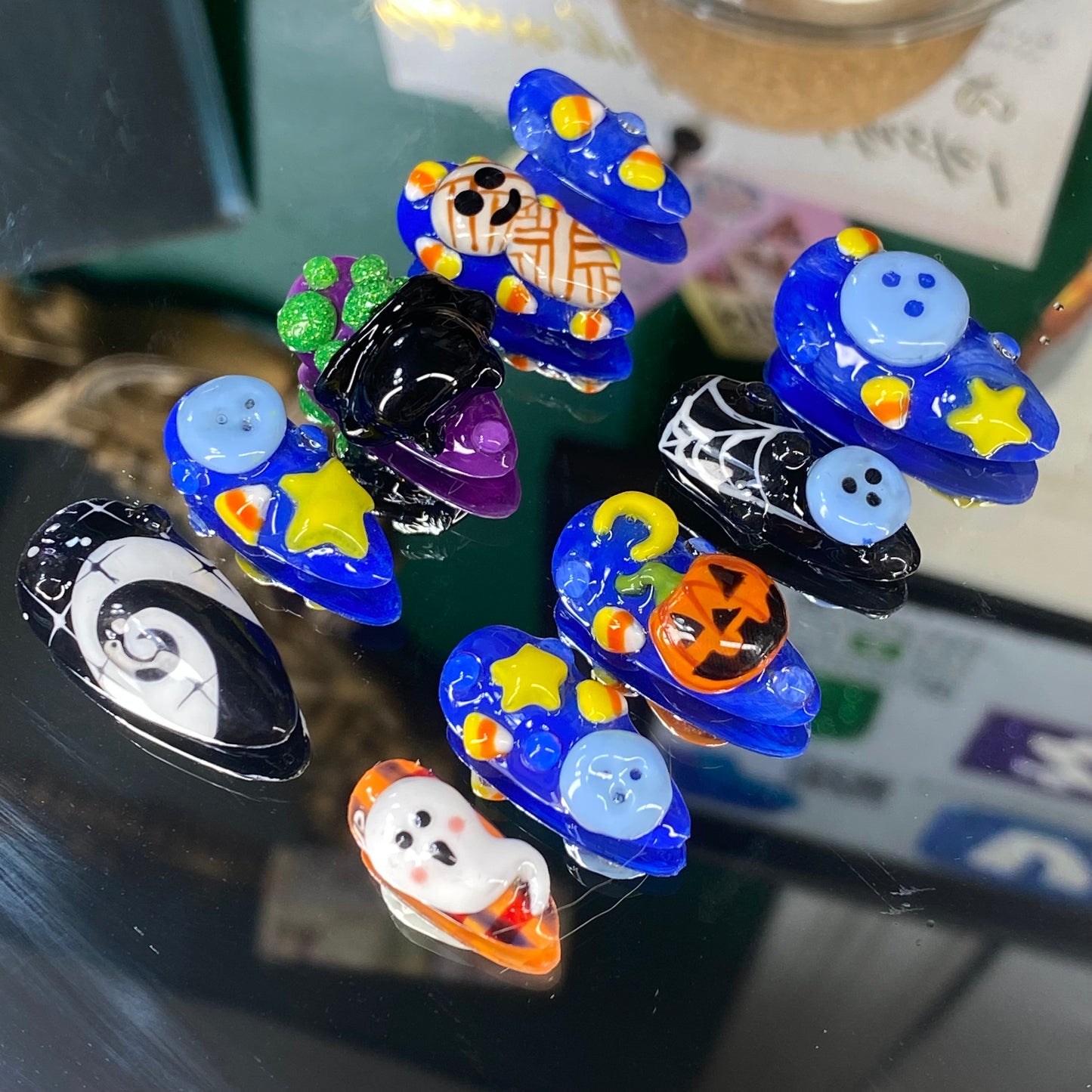 Happy Halloween🎃 – Luxury Handmade Press-On Nails