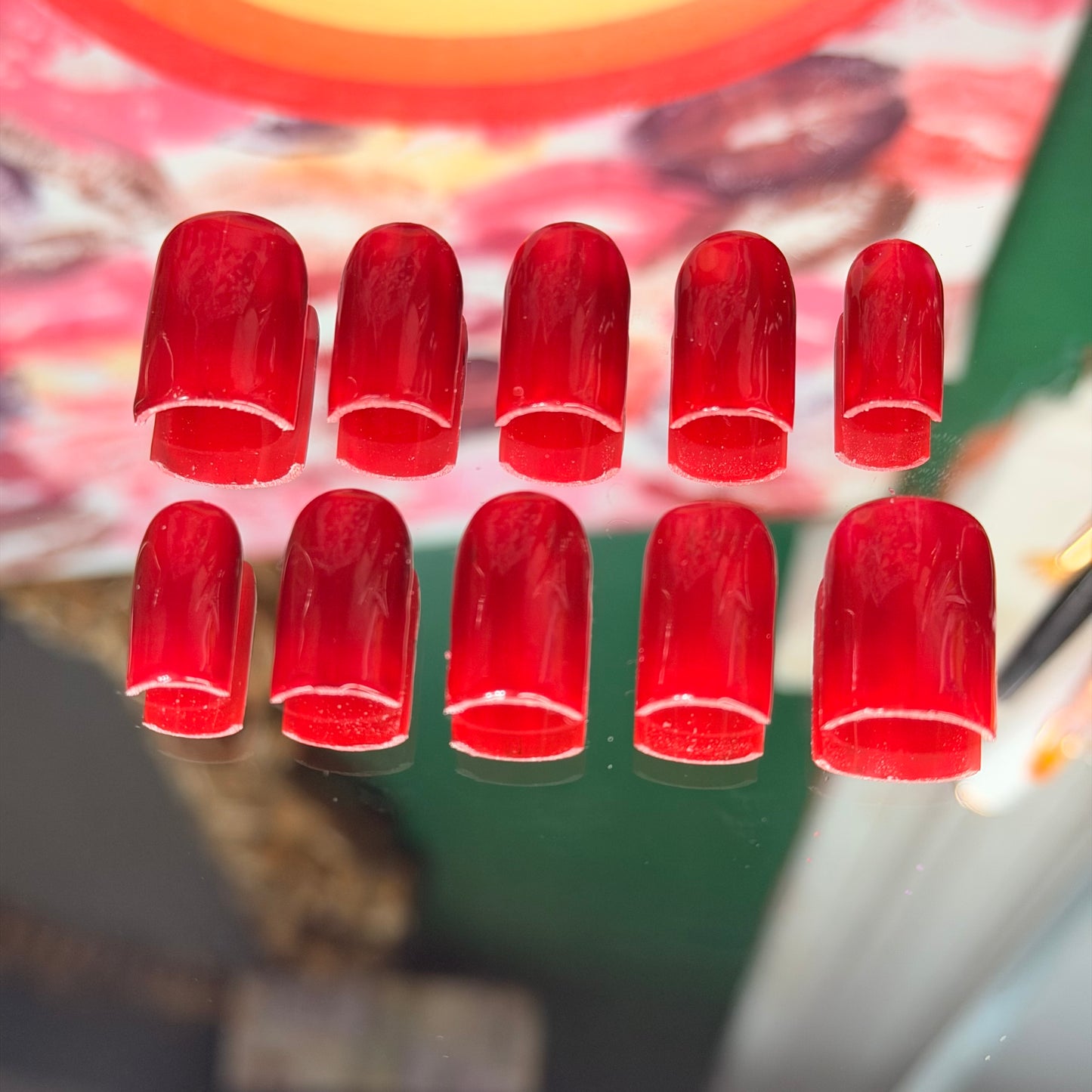 Cherry🍒 – Luxury Handmade Press-On Nails