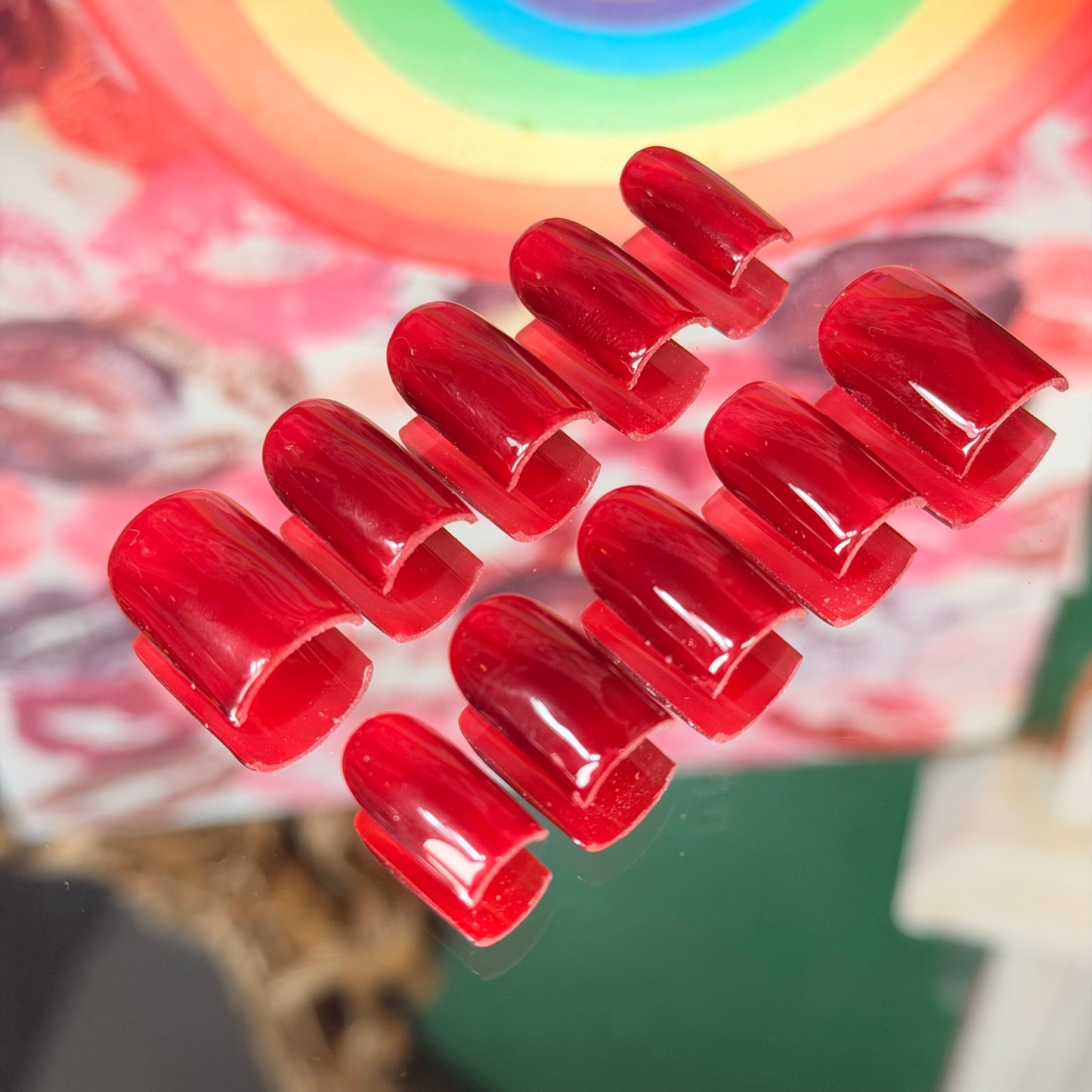 Cherry🍒 – Luxury Handmade Press-On Nails