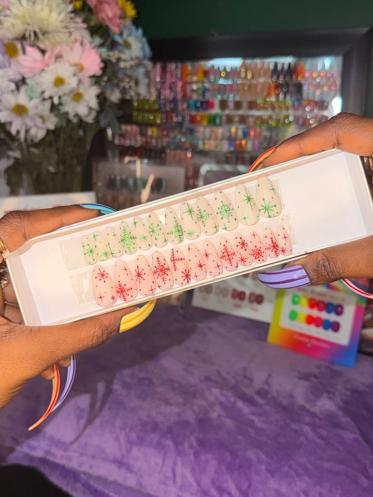 Gift Wrap🎁 – Luxury Handmade Press-On Nails Full Set