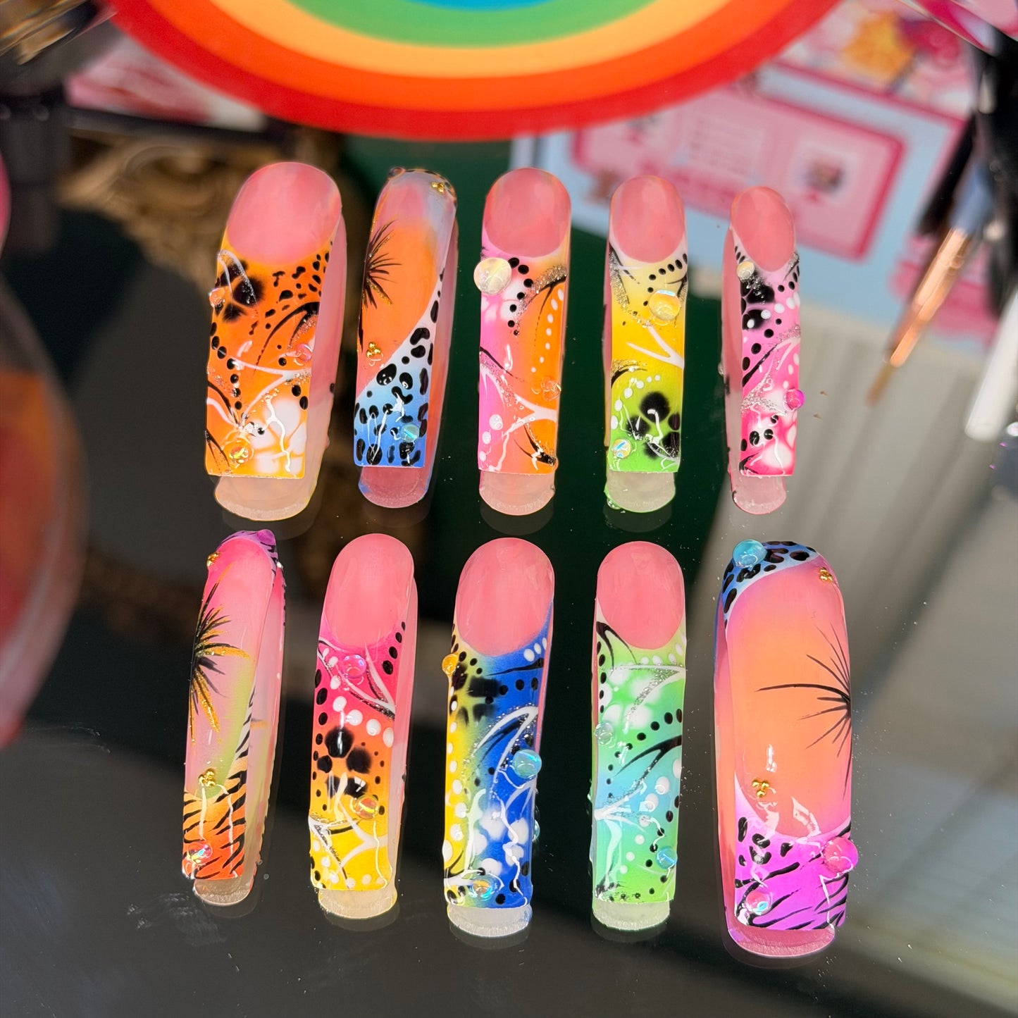 Hot Girl❤️‍🔥 – Luxury Handmade Press-On Nails